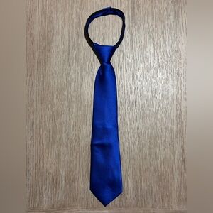Spring Notion Satin Solid Royal Blue Tie (2.5” wide)